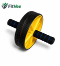 FitVee Dual-Wheel Ab Roller for Core Strength Training
